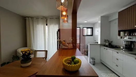 Apartamento com 2 Quartos para alugar, 74m² no Boqueirão, Praia Grande