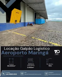Galpão/Depósito/Armazém com 1 Quarto para alugar, 2000m² no Parque Industrial Cidade de Maringá, Maringá
