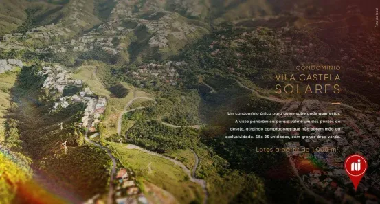 Lote/Terreno à venda, 1062m² no Vila Castela, Nova Lima