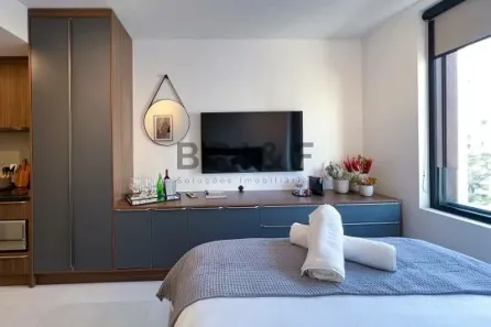 Apartamento com 1 Quarto para alugar, 30m² no Itaim Bibi, São Paulo