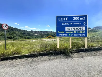 Lote/Terreno à venda, 200m² no Ibituruna, Ibirité