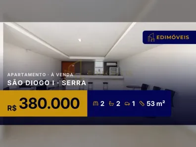 Apartamento com 2 Quartos à venda, 53m² no São Diogo I, Serra