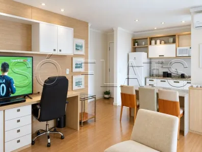 Flat com 1 Quarto para alugar, 53m² no Vila Olímpia, São Paulo