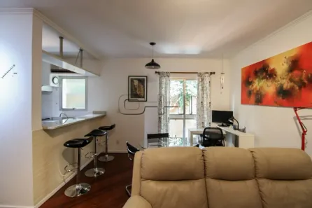 Apartamento com 1 Quarto para alugar, 56m² no Vila Nova Conceição, São Paulo