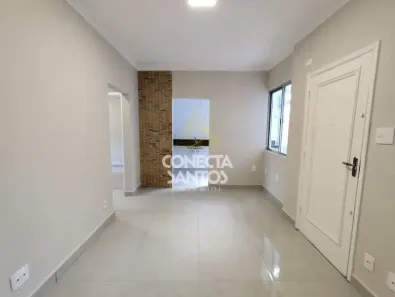 Apartamento com 2 Quartos à venda, 65m² no Gonzaga, Santos