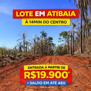Lote/Terreno à venda, 600m² no Tanque, Atibaia