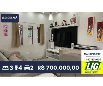Sobrado com 3 Quartos à venda, 180m² no Conjunto Residencial Butantã, São Paulo