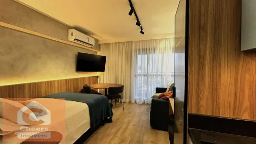Apartamento com 1 Quarto para alugar, 27m² no Cerqueira César, São Paulo