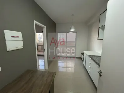 Apartamento com 1 Quarto para alugar, 33m² no Santo Amaro, São Paulo