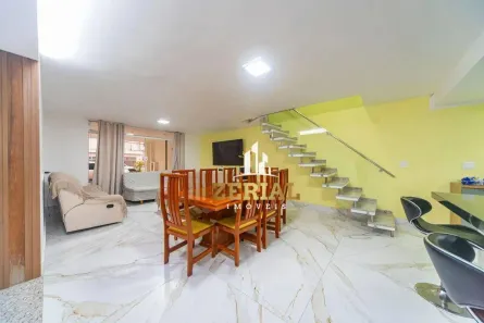 Sobrado com 5 Quartos para venda ou aluguel, 370m² no Campestre, Santo André