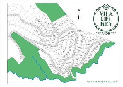 Lote/Terreno à venda, 1031m² no Vila Del Rey, Nova Lima