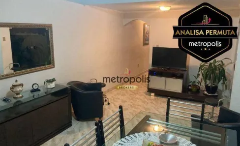 Sobrado com 3 Quartos à venda, 172m² no Campestre, Santo André
