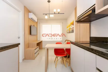 Apartamento com 1 Quarto para alugar, 28m² no Centro, Curitiba