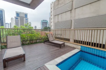 Apartamento com 1 Quarto para alugar, 73m² no Vila Gertrudes, São Paulo