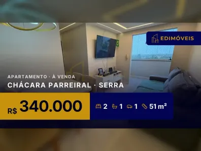 Apartamento com 2 Quartos à venda, 51m² no Chácara Parreiral, Serra