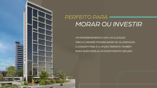 Apartamento com 1 Quarto à venda, 34m² no Pina, Recife