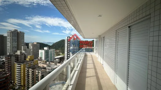 Apartamento com 3 Quartos para alugar, 130m² no Canto do Forte, Praia Grande
