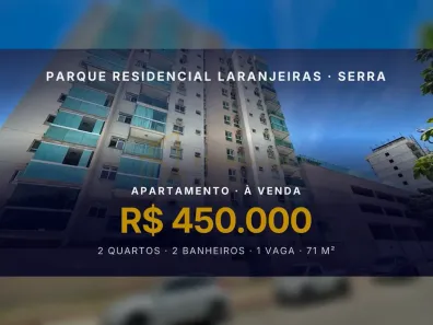 Apartamento com 2 Quartos à venda, 71m² no Parque Residencial Laranjeiras, Serra