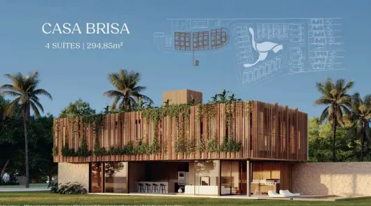 Casa de Condomínio com 4 Quartos à venda, 294m² no , São Miguel dos Milagres
