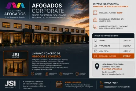 Ponto Comercial para alugar, 200m² no Afogados, Recife