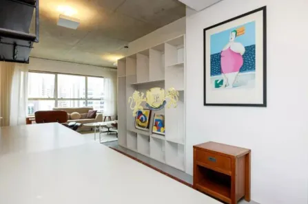 Apartamento com 1 Quarto à venda, 90m² no Cidade Monções, São Paulo