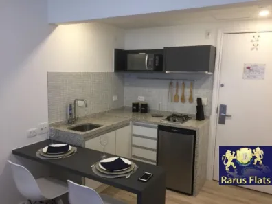 Flat com 1 Quarto para alugar, 32m² no Jardim Paulista, São Paulo