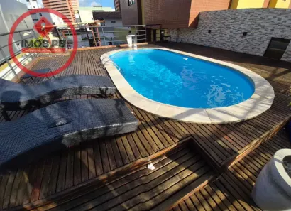 Apartamento com 3 Quartos para alugar, 90m² no Manaíra, João Pessoa