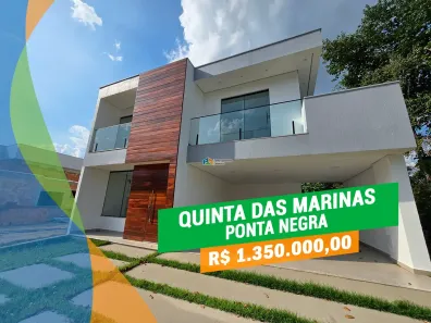 Casa de Condomínio com 2 Quartos à venda, 241m² no Ponta Negra, Manaus