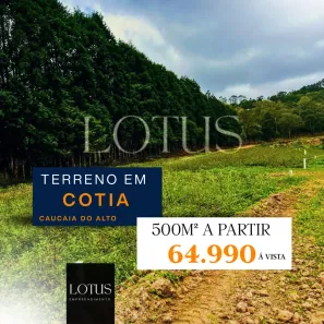 Lote/Terreno à venda, 500m² no Jardim da Luz, Embu das Artes
