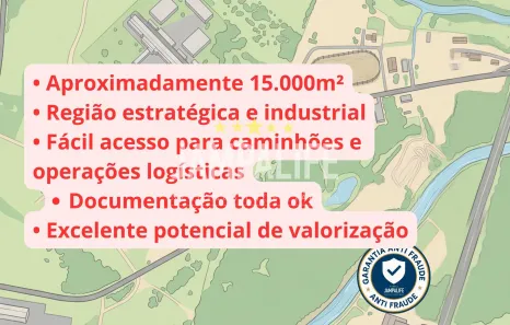 Lote/Terreno à venda, 15000m² no Distrito Industrial, João Pessoa