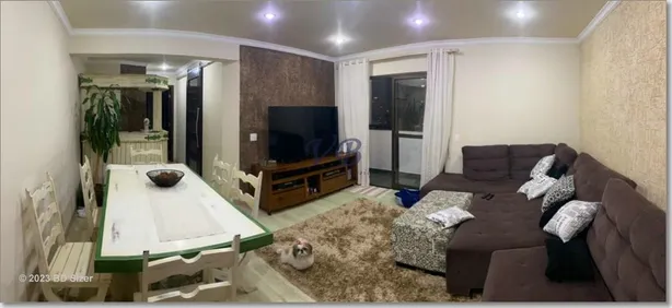 Apartamento com 3 Quartos à venda, 106m² no Vila Valparaíso, Santo André