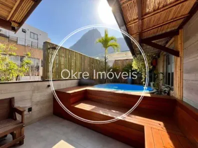 Apartamento com 3 Quartos à venda, 138m² no Humaitá, Rio de Janeiro
