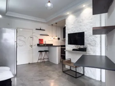 Apartamento com 1 Quarto para alugar, 38m² no Indianópolis, São Paulo