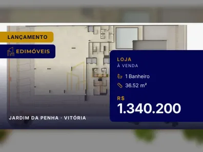 Ponto Comercial à venda, 36m² no Jardim da Penha, Vitória
