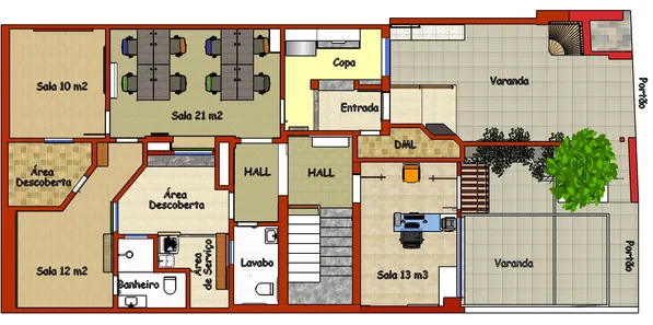 Imóvel Comercial com 5 Quartos à venda, 200m² no Parque Turf Club, Campos dos Goytacazes