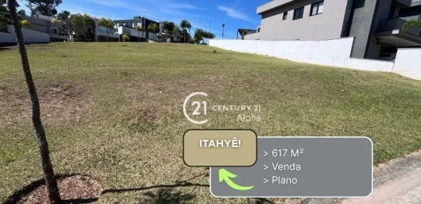 Lote/Terreno à venda, 617m² no Cidade Tamboré, Santana de Parnaíba