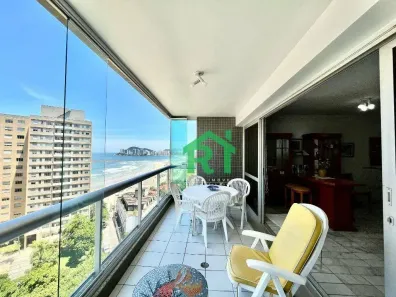 Apartamento com 3 Quartos para alugar, 183m² no Pitangueiras, Guarujá