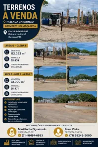 Lote/Terreno à venda, 23000m² no Arembepe (Abrantes), Camaçari