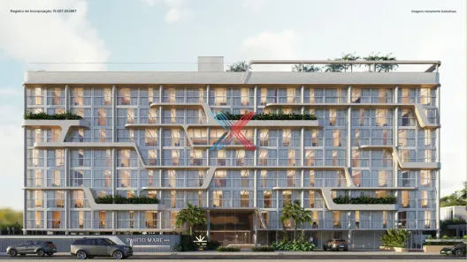 Apartamento com 1 Quarto à venda, 26m² no Ponta de Campina, Cabedelo