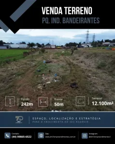 Lote/Terreno com 1 Quarto à venda, 12100m² no Parque Industrial Bandeirantes, Maringá