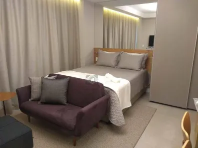 Flat com 1 Quarto para alugar, 40m² no Brooklin Paulista, São Paulo