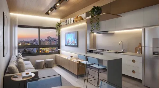 Apartamento com 2 Quartos à venda, 60m² no Cidade Baixa, Porto Alegre