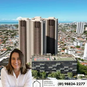 Apartamento com 3 Quartos à venda, 73m² no Campo Grande, Recife