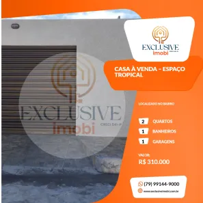 Casa com 2 Quartos à venda, 160m² no Espaço Tropical, Barra dos Coqueiros