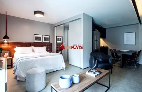 Flat com 1 Quarto à venda, 45m² no Brooklin Paulista, São Paulo