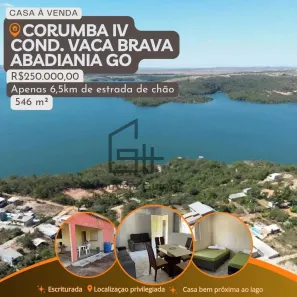 Fazenda/Sítio com 3 Quartos à venda, 80m² no Abadiânia, Abadiânia