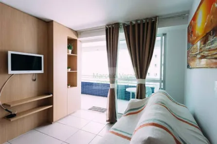 Apartamento com 2 Quartos para venda ou aluguel, 56m² no Meireles, Fortaleza