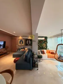 Apartamento com 3 Quartos para alugar, 134m² no Cidade Monções, São Paulo