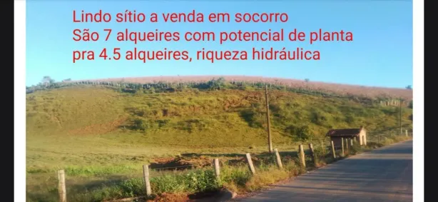Fazenda/Sítio com 1 Quarto à venda, 169400m² no , Socorro