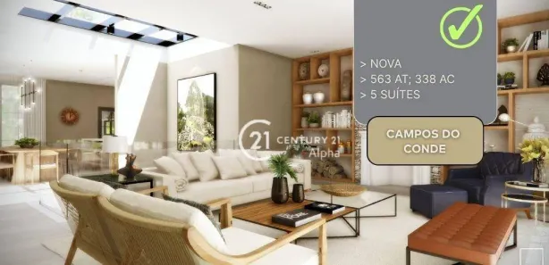 Casa de Condomínio com 5 Quartos à venda, 338m² no Paiol Velho, Santana de Parnaíba